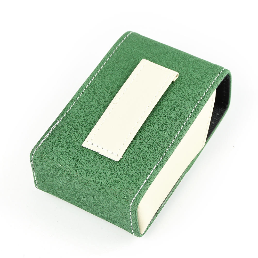 PU Leather Cigarette Box Case Tobacco Holder Pocket Storage Smoking Cigarette