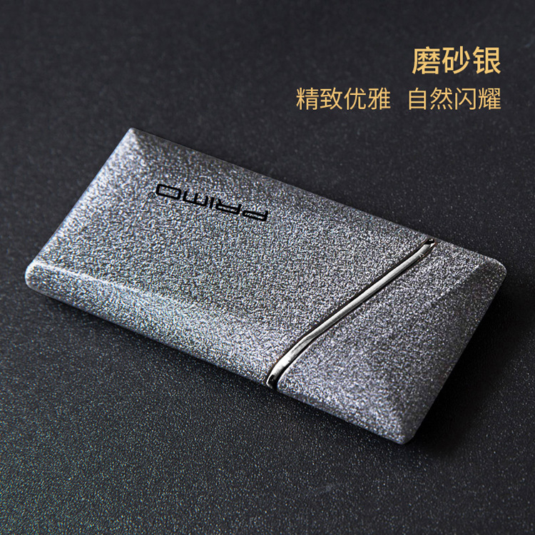 Electronic USB Windproof Lighter Rechargeable Metal Design for Men