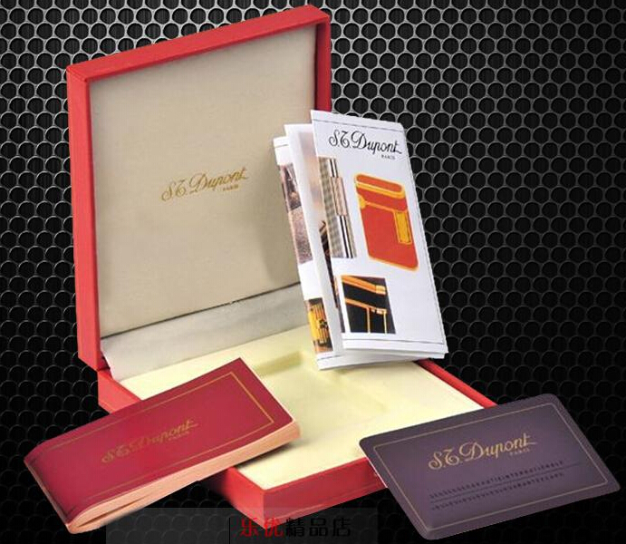 S.T Memorial Dupont Lighter New in Box TH15 Serial Bright Sound detail 11