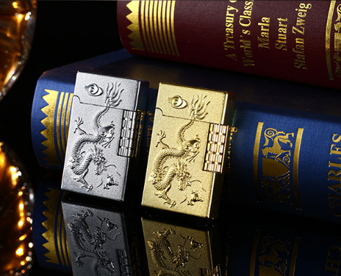 Dragon Totem Windproof Butane Lighters 5 Pack and Two Colors detail 2 Dragon Totem Windproof Butane Lighters 5 Pack and Two Colors detail 2