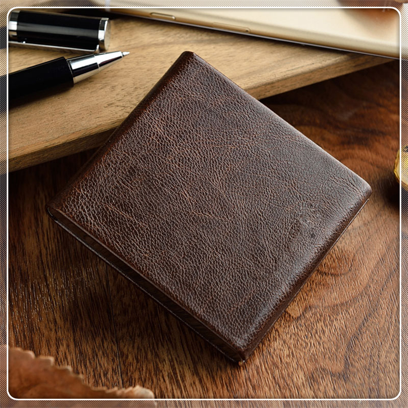 Genuine Leather Cigarette Case Metal Box for 10 Cigarettes with Gift Box
