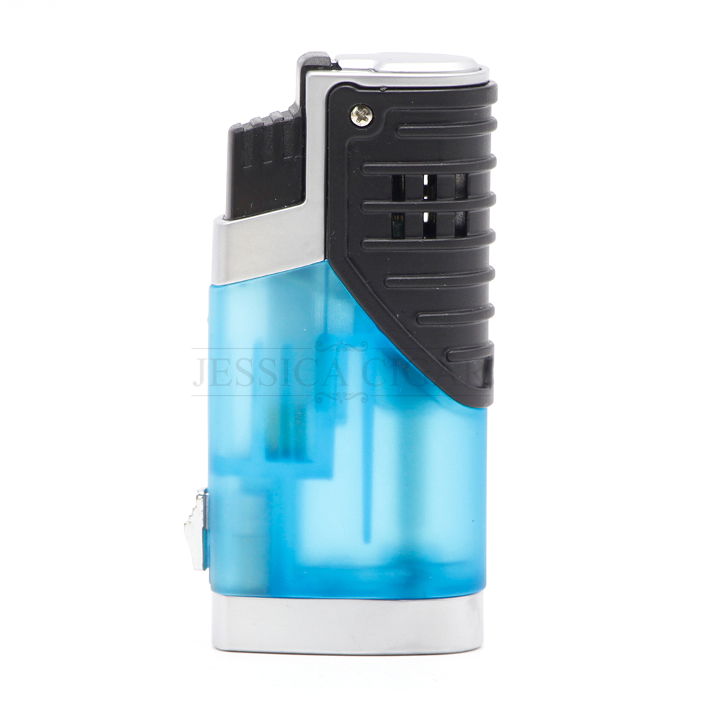 3 Jet Flame Torch Lighter Windproof Butane Gas Lighter detail 2 3 Jet Flame Torch Lighter Windproof Butane Gas Lighter detail 2