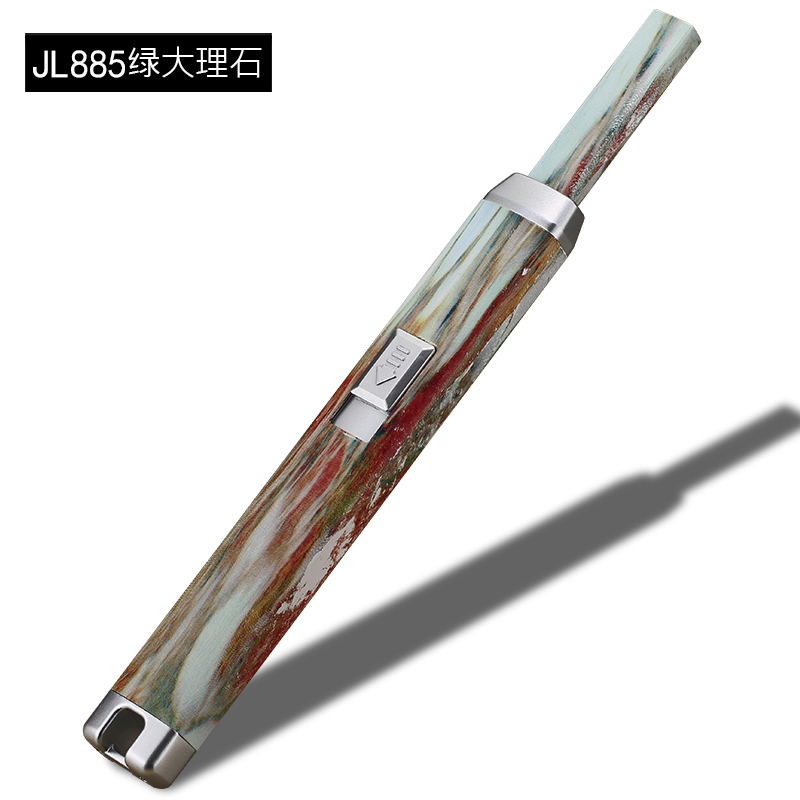 Rechargeable Windproof USB Electric Lighter Flameless Optional Color - 5