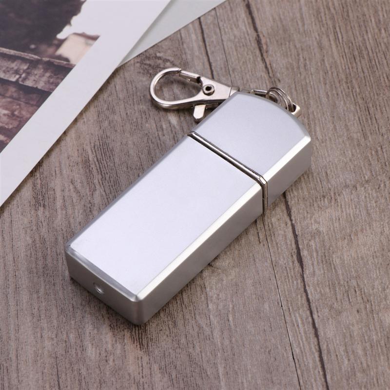 Portable Ashtray with Lid Key Chain Outdoor Pocket Smoking Ash Tray for Travelling