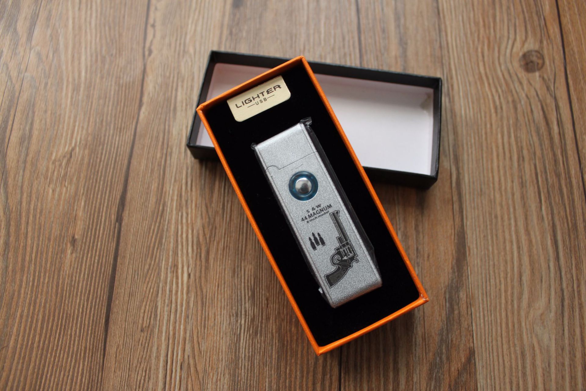 Windproof USB Lighter Double Side Lighting Coarse Tungsten Wire Electronic with Lighting Button detail 13