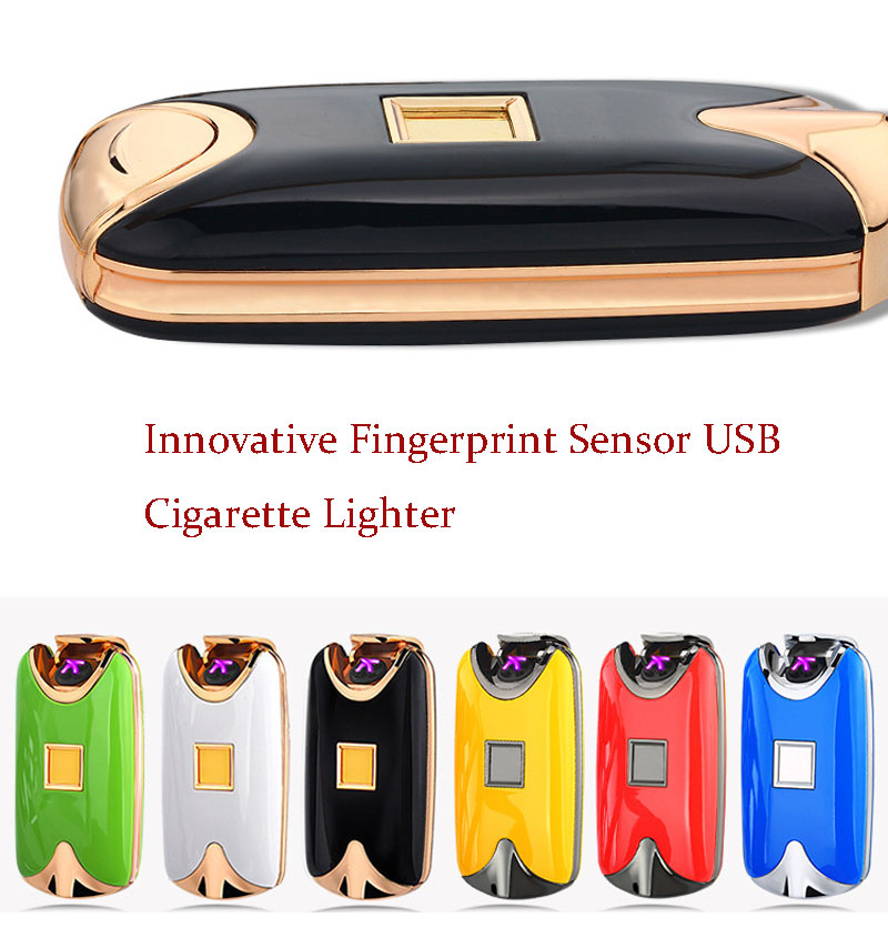 Metal Double Arc USB Lighter Windproof Electric with Bright Colors detail 8