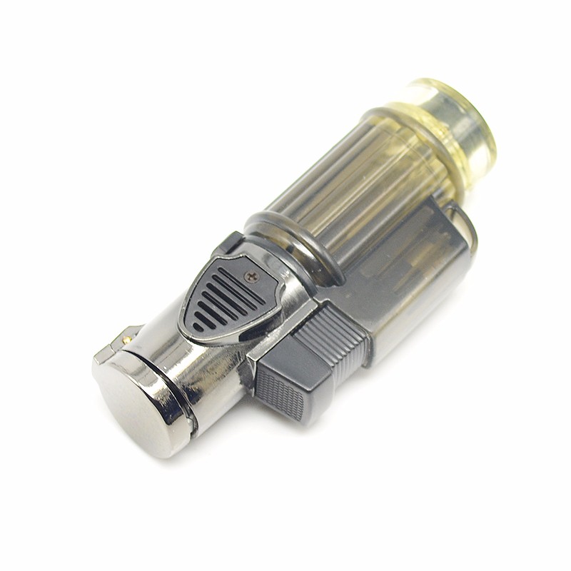 Windproof Jet Flame Torch Lighter 2-Pack Refillable Butane Gas for Gift for Men detail 21