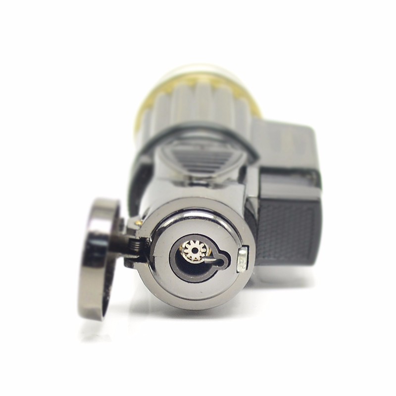 Windproof Jet Flame Torch Lighter 2-Pack Refillable Butane Gas for Gift for Men detail 22