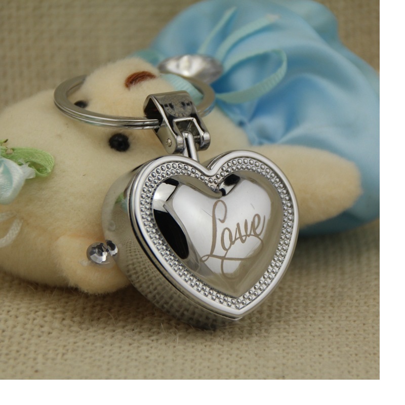 Creative USB Lighter with Key Buckle and Pendant Design - SILVER