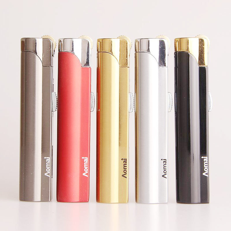 Ultra Thin Windproof Gas Pocket Lighter for Men and Women Creative Design detail 7