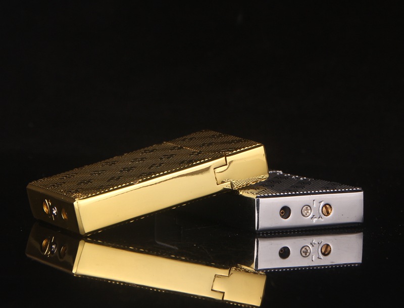 Ultra Thin Gas Refillable Windproof Lighter Type 801 Portable Flame Lighter detail 8
