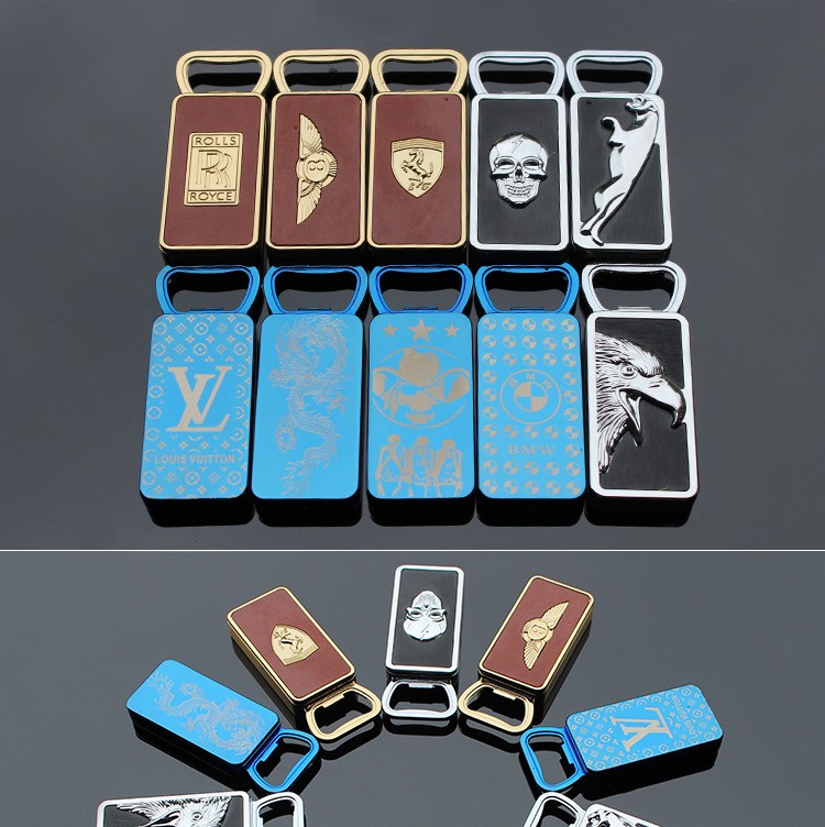 Multifunctional USB Rechargeable Lighter with Beer Bottle Opener Windproof 2 Pack detail 7