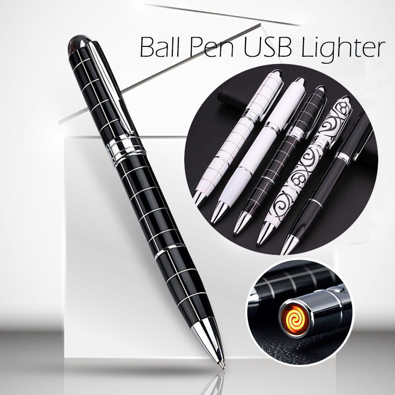 Rechargeable USB Pen Lighter Creative Office Supplies Design detail 7