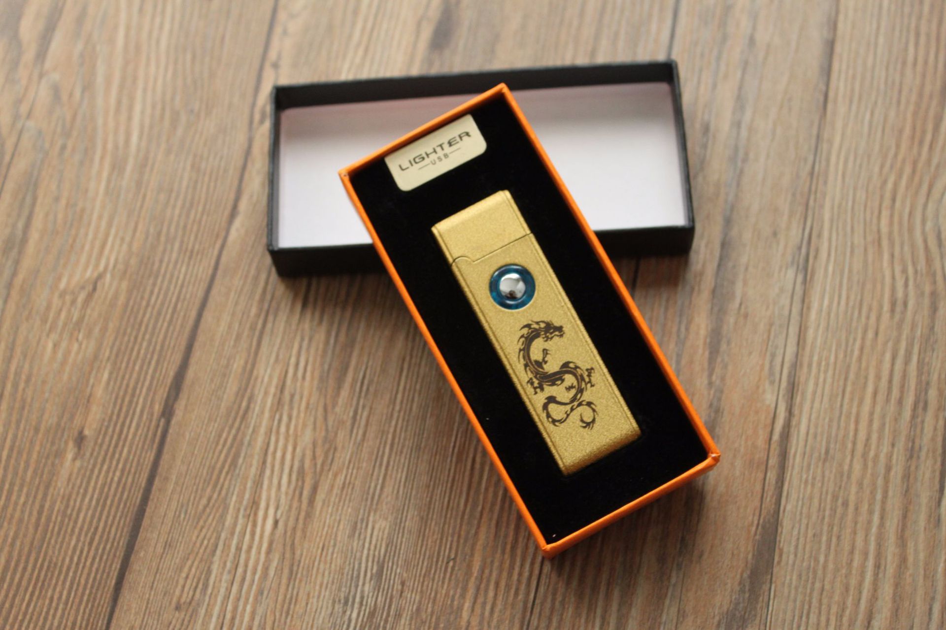 Windproof USB Lighter Double Side Lighting Coarse Tungsten Wire Electronic with Lighting Button detail 23