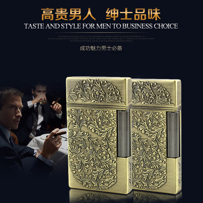 Rich Flowers Slim Ignition Gas Lighter detail 2 Rich Flowers Slim Ignition Gas Lighter detail 2