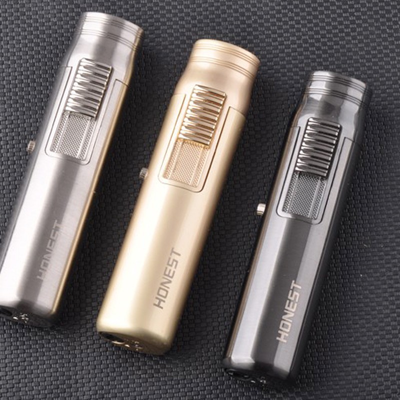 Mini Windproof Torch Gas Butane Lighter Random Color Inflatable Jet Lighter detail 8