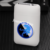 USB Rechargeable Flameless Windproof Acrylic Lighter Case - White Tiger
