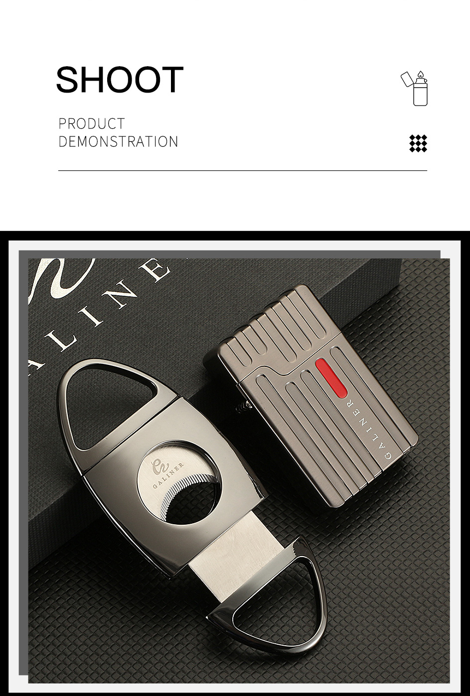 Galiner Jet Torch Lighter and Cutter Set detail 15