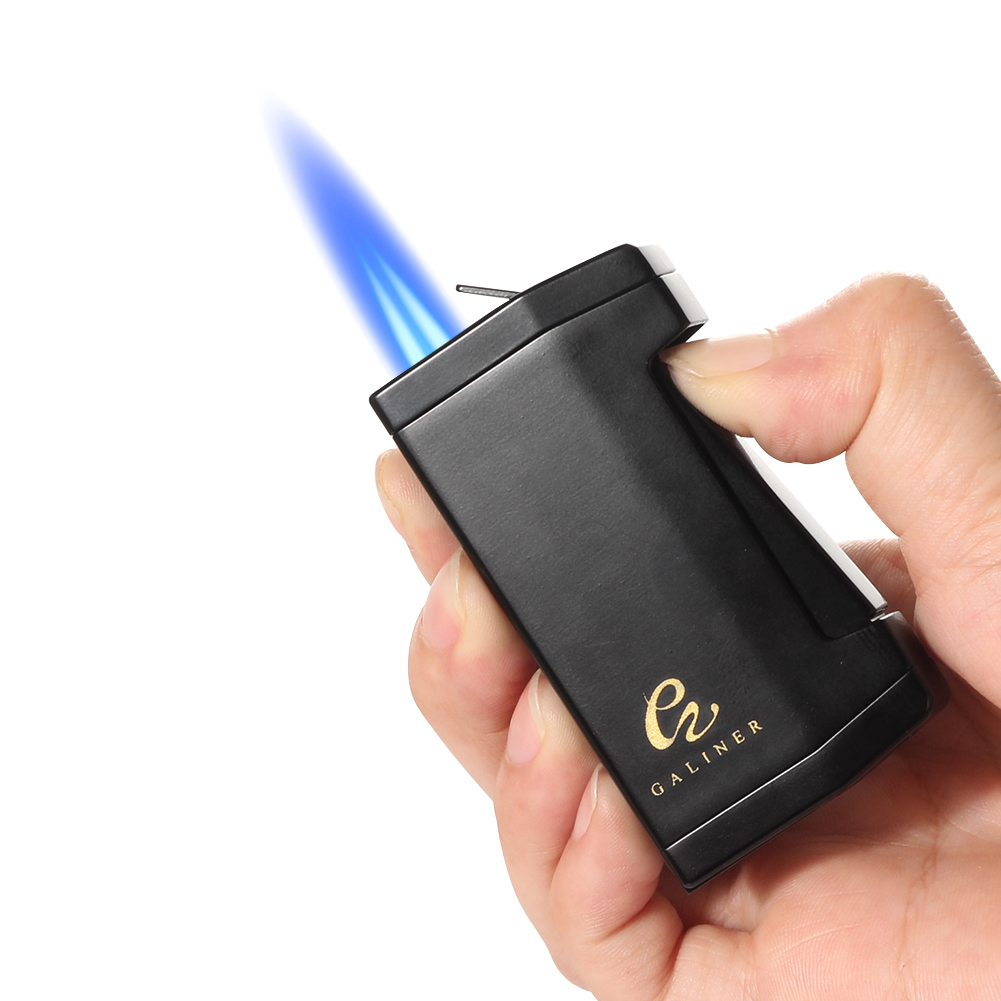 Galiner Butane Lighter Metal Windproof Jet Blue Flame Portable Torch Accessories Men detail 3 Galiner Butane Lighter Metal Windproof Jet Blue Flame Portable Torch Accessories Men detail 3