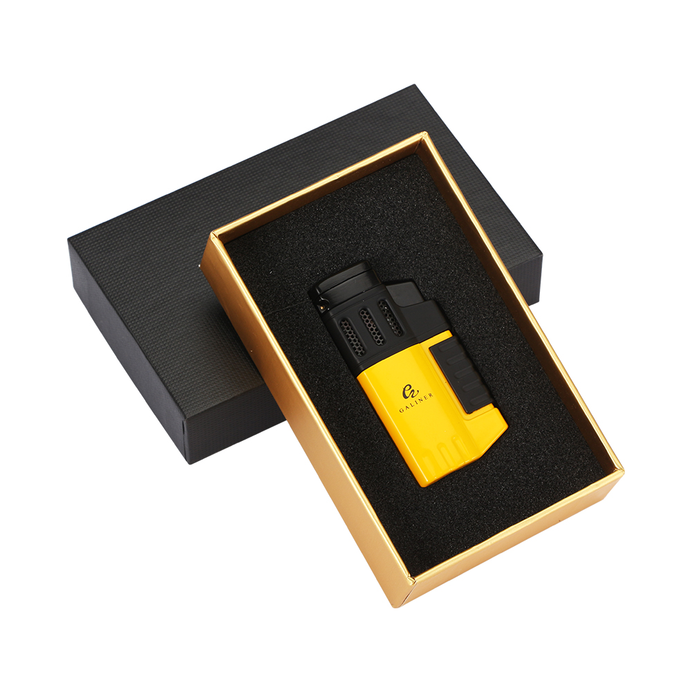 GALINER Set Steel Sharp Cutter Guillotine Gas Lighter detail 3 GALINER Set Steel Sharp Cutter Guillotine Gas Lighter detail 3