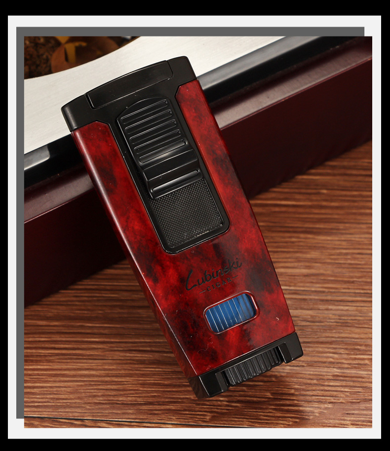 LUBINSKI Torch Lighter Metal Design detail 12