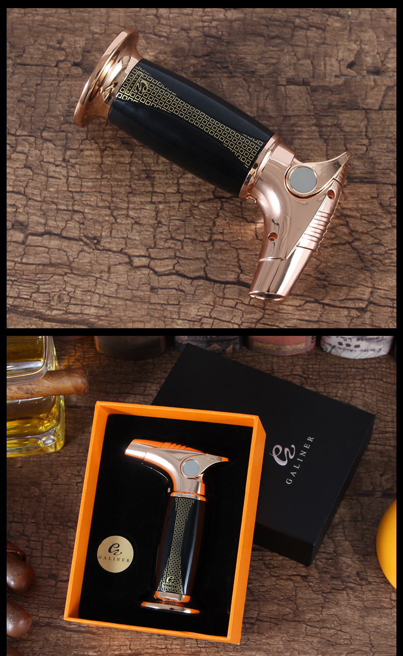 Luxury Torch Jet Lighter Galiner Red Flame detail 18