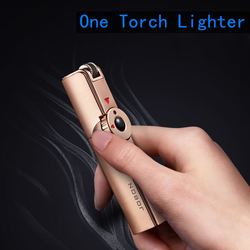 Jobon Triple Torch Butane Jet Metal Lighter detail 25