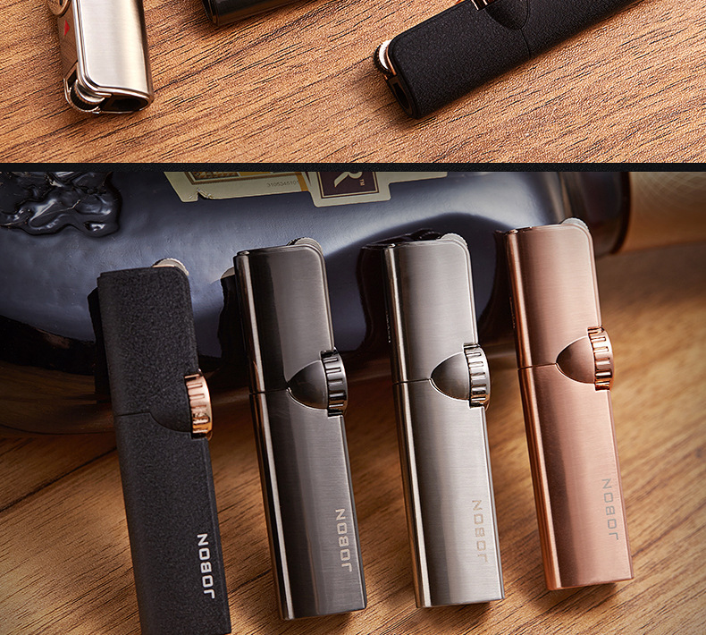 Jobon Triple Torch Butane Jet Metal Lighter detail 34