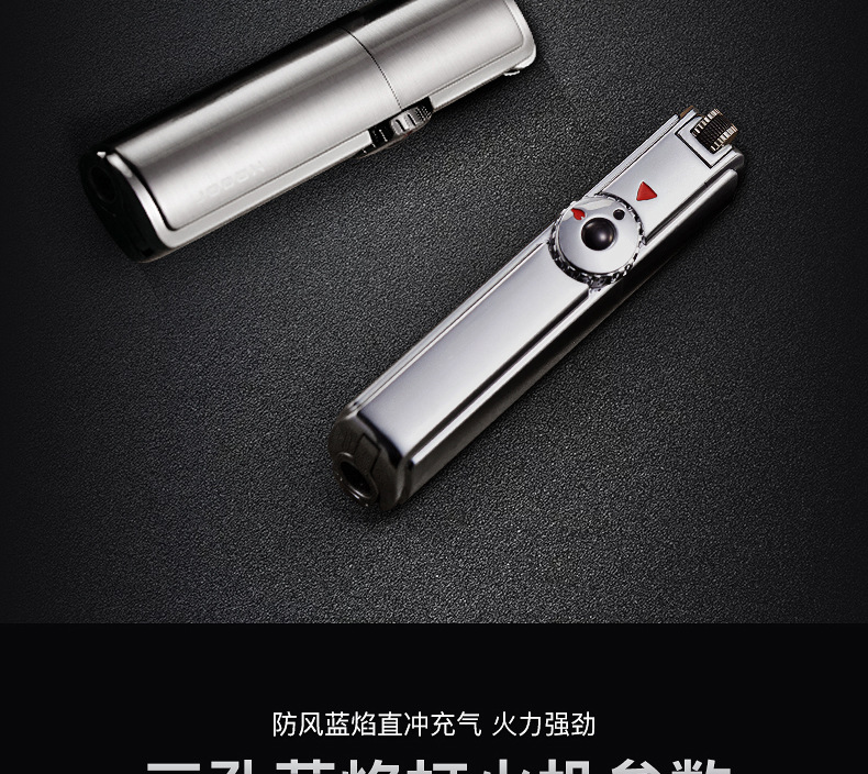Jobon Triple JET Flame Lighter Turbo Torch detail 13