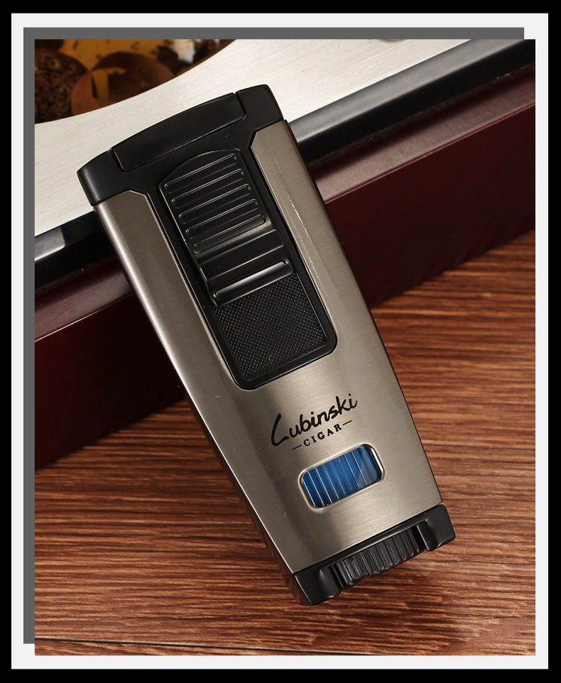 LUBINSKI Torch Lighter Metal Design detail 13
