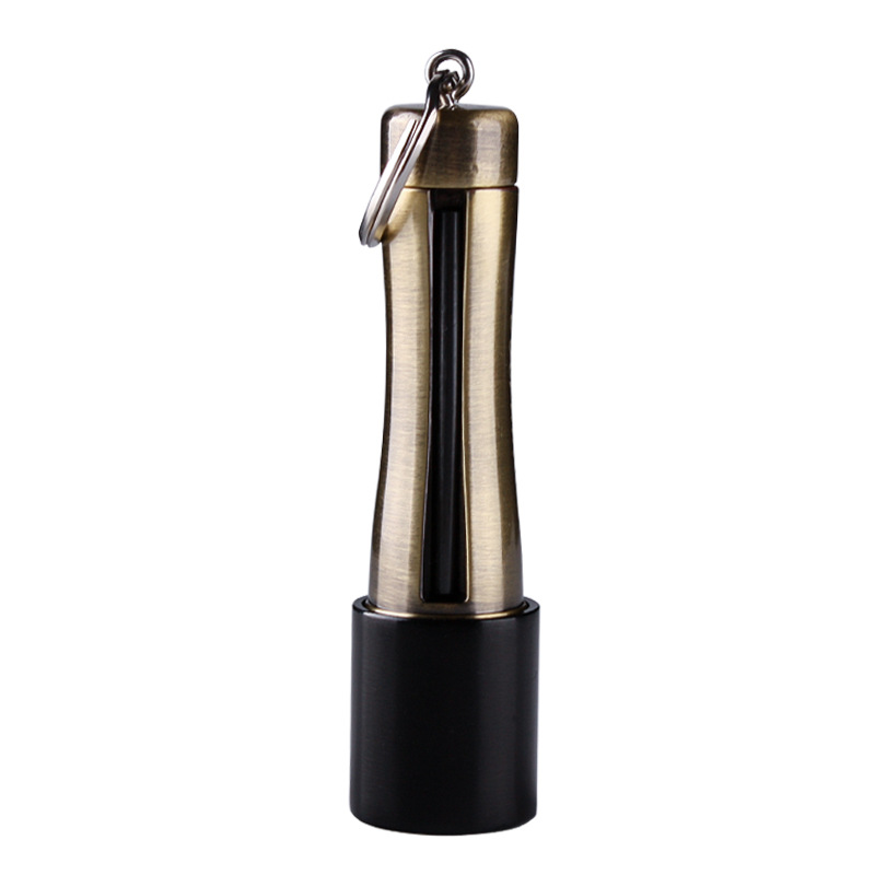 Waterproof Metal Flame Kerosene Lighter Compact Key Chain Flint Camping Survival Match detail 5 Waterproof Metal Flame Kerosene Lighter Compact Key Chain Flint Camping Survival Match detail 5