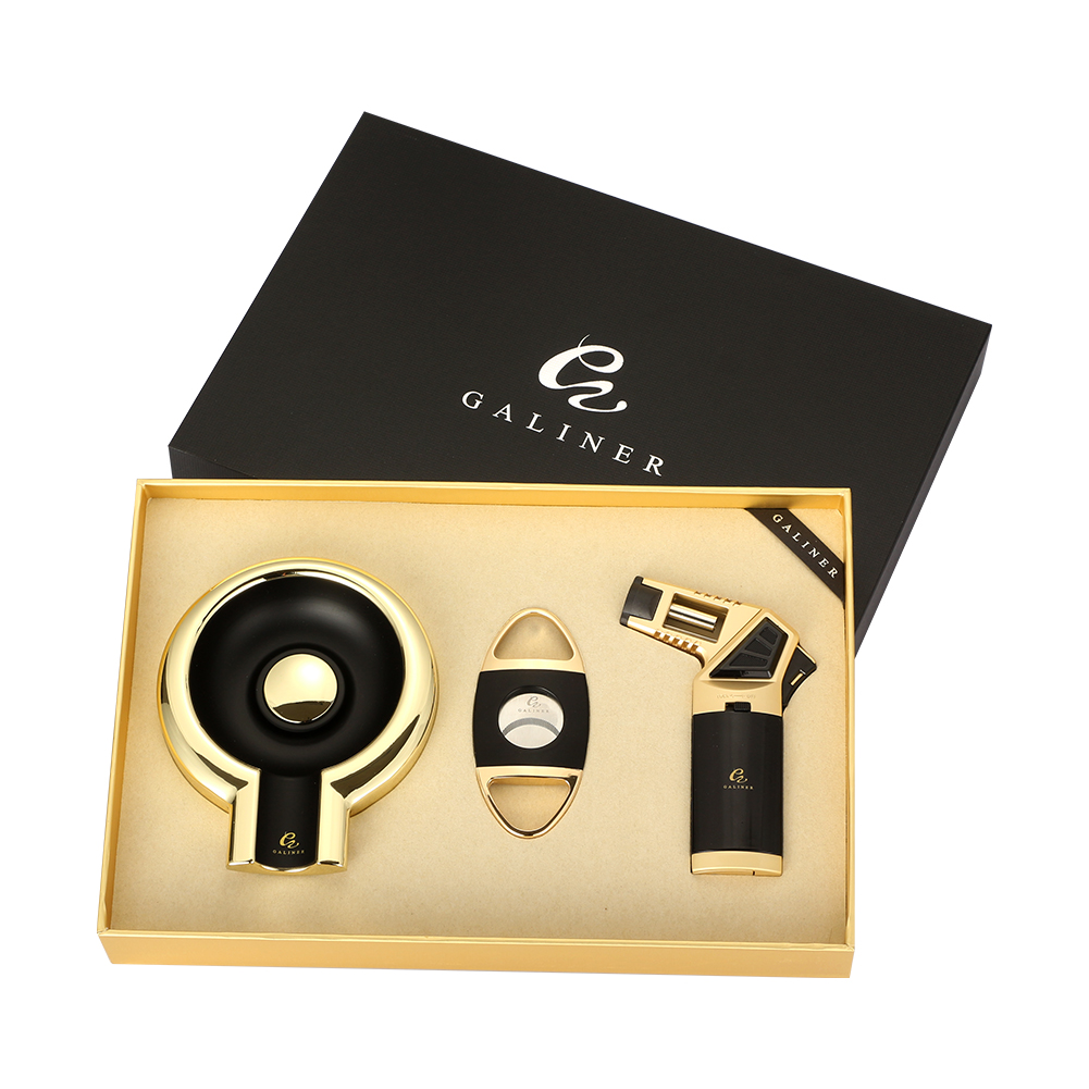 GalinER Luxury Accessories Gift Set for Enthusiasts - Dark Grey