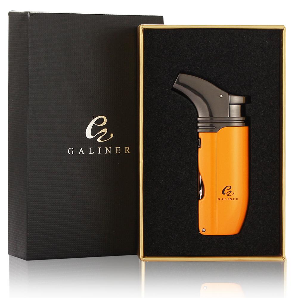 GALINER Metal Butane Dual Torch Windproof Lighter detail 5 GALINER Metal Butane Dual Torch Windproof Lighter detail 5