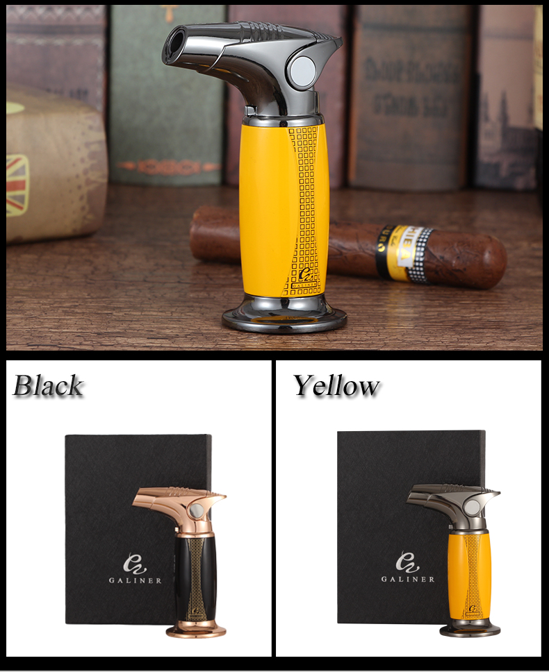 Luxury Torch Jet Lighter Galiner Red Flame detail 8