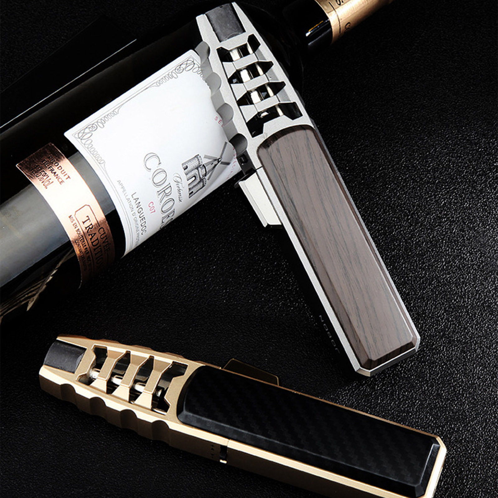 Windproof Jet Flame Torch Lighter Inflatable for Outdoor Camping BBQ detail 22