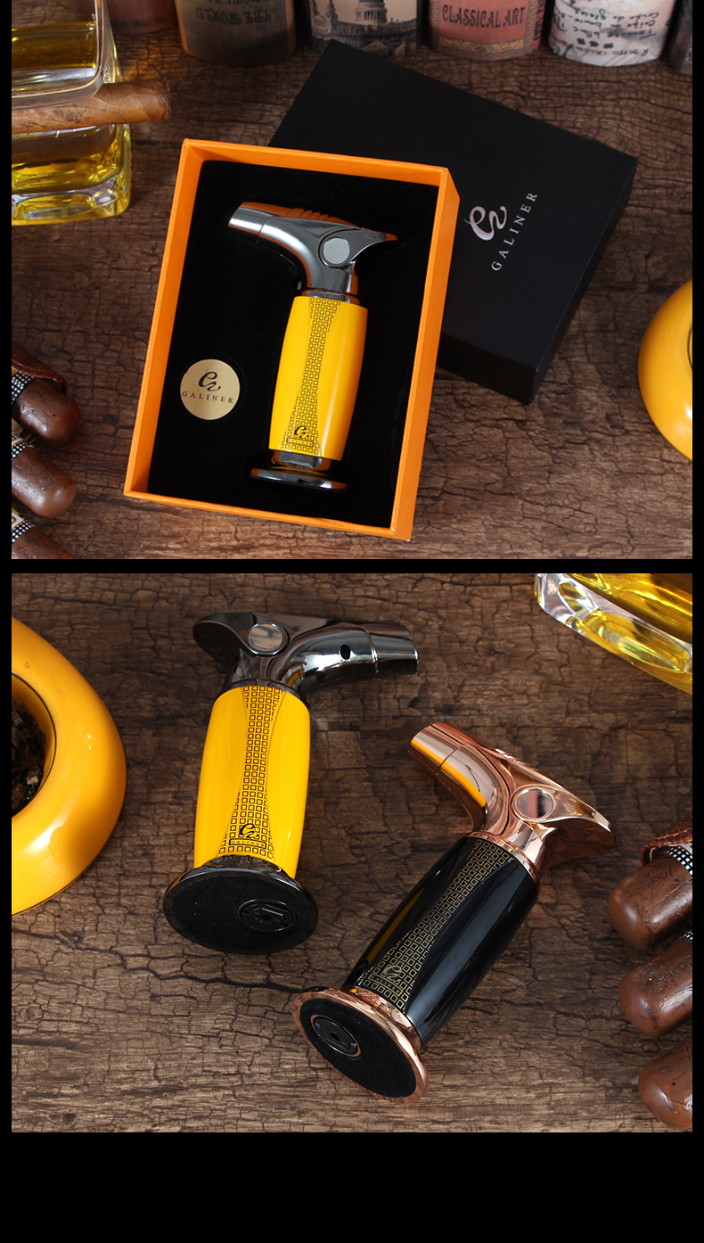 Luxury Torch Jet Lighter Galiner Red Flame detail 15