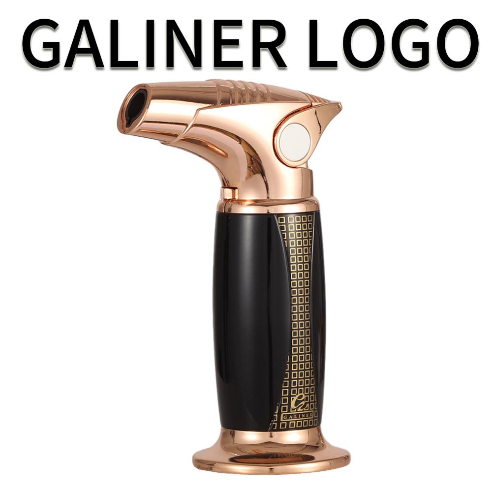 Luxury Torch Jet Lighter Galiner Red Flame - GRAY