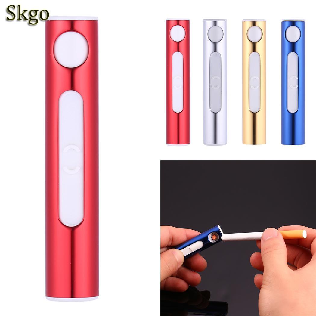 No Gas Lighter USB Electronic Rechargeable Lighter Matte Metal Flameless Windproof Cigarette Lighter Plasma Lighter Smoking Tool No Gas Lighter USB Electronic Rechargeable Lighter Matte Metal Flameless Windproof Cigarette Lighter Plasma Lighter Smoking Tool