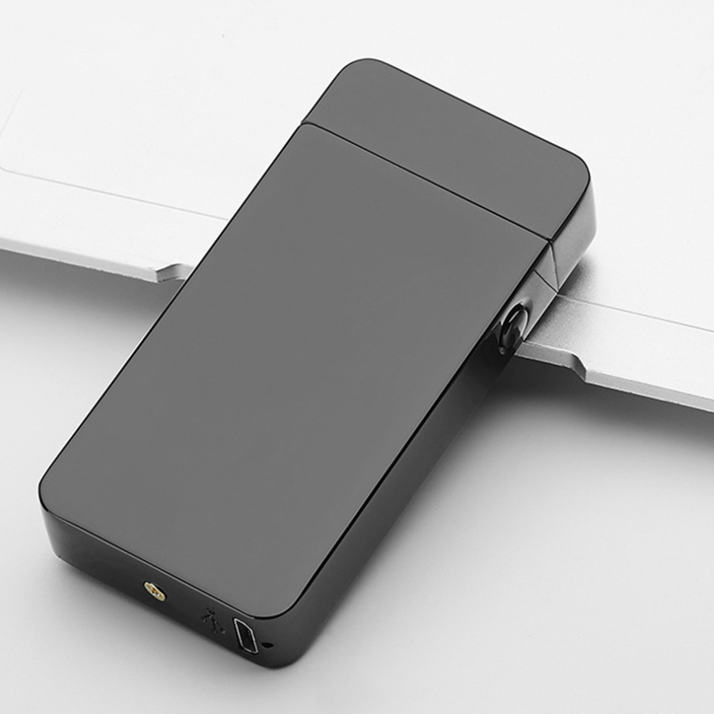 USB Electric Dual Arc Metal Flameless Torch Rechargeable Windproof Lighter No Gas or Fuel Required Cigarette Lighter USB Electric Dual Arc Metal Flameless Torch Rechargeable Windproof Lighter No Gas or Fuel Required Cigarette Lighter