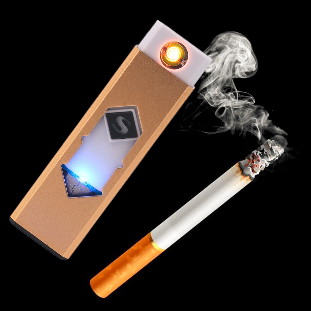3 Colors Windproof Rechargeable Heating Wire Electronic Usb Charge Cigarette Lighter Cigar Lighter Business Gifts 3 Colors Windproof Rechargeable Heating Wire Electronic Usb Charge Cigarette Lighter Cigar Lighter Business Gifts