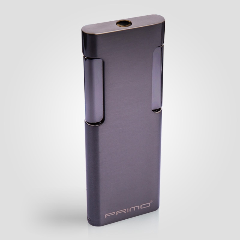 1pc New metal windproof lighter gas lighter crative ultrathin multicolor lighter with box (Random color) 1pc 2017 New metal windproof lighter gas lighter crative ultrathin multicolor lighter with gift box (Random color)