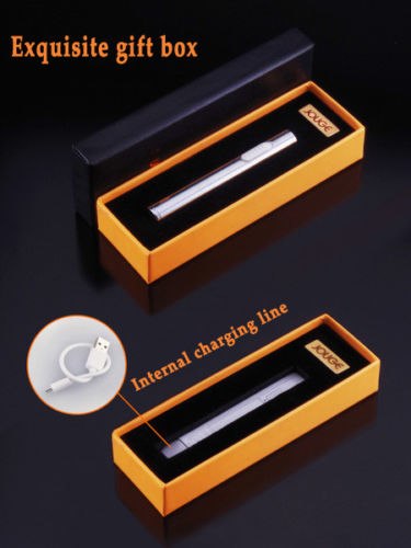 Mettle 1 pc New style Mini Slim Electric USB Cigarette Cigar Lighter Rechargeable Windproof Many colors Mettle 1 pc New style Mini Slim Electric USB Cigarette Cigar Lighter Rechargeable Windproof Many colors