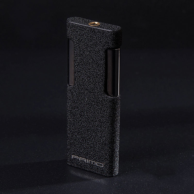 5pcs/lot 2017 new metal windproof lighter gas lighter crative ultrathin multicolor lighter with gift box (Random color)