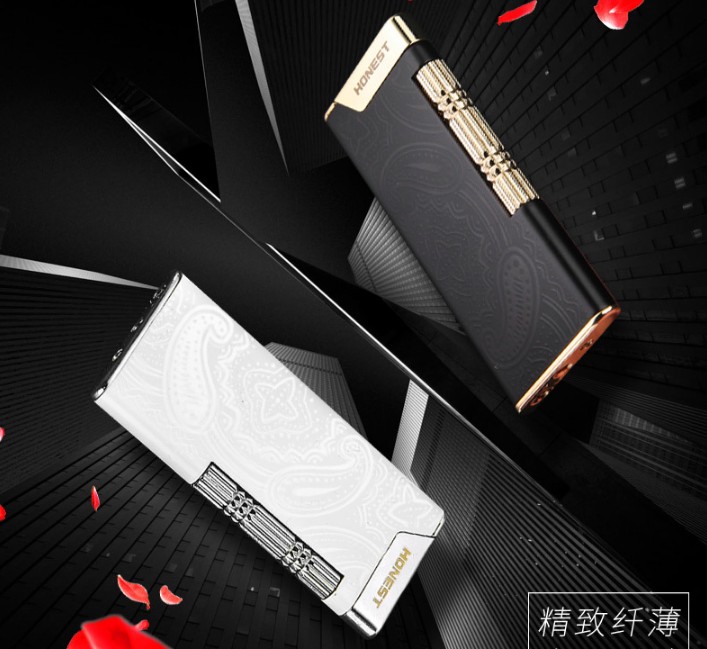 Light and fine boutique inflatable oblique fire lighter metal firearms cigarette lighter models Light and fine boutique inflatable oblique fire lighter metal firearms gift cigarette lighter models