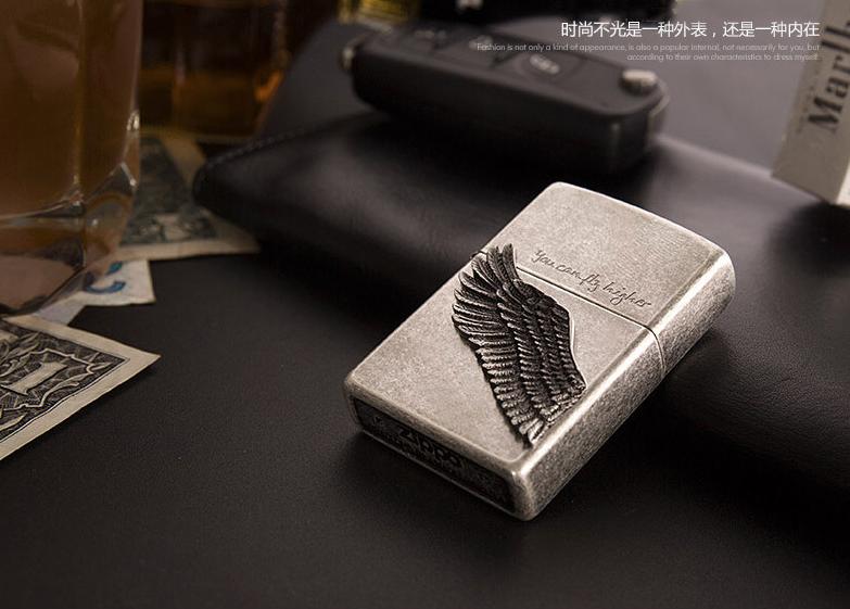 Free transportation The ancient silver fly higher kerosene lighter 03 Free transportation The ancient silver fly higher kerosene lighter 03