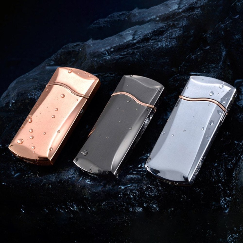 Multifunctional Metal USB Rechargeable Fingerprint Induction Light Cigarette Lighter Intelligent Windproof Electronic Lighter Multifunctional Metal USB Rechargeable Fingerprint Induction Light Cigarette Lighter Intelligent Windproof Electronic Lighter