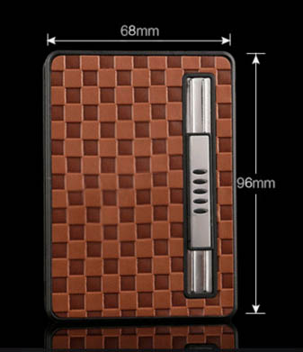 Lighter cigarette case for 10 cigarettes pack cigarette case Lighter Lighter cigarette case for 10 cigarettes pack cigarette case Lighter