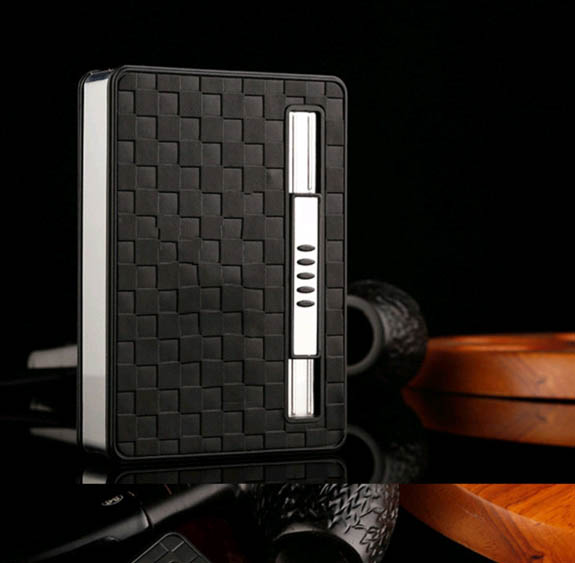 Lighter cigarette case for 10 cigarettes pack cigarette case Lighter Lighter cigarette case for 10 cigarettes pack cigarette case Lighter
