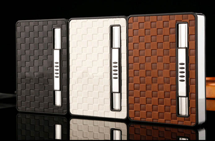 Lighter cigarette case for 10 cigarettes pack cigarette case Lighter Lighter cigarette case for 10 cigarettes pack cigarette case Lighter