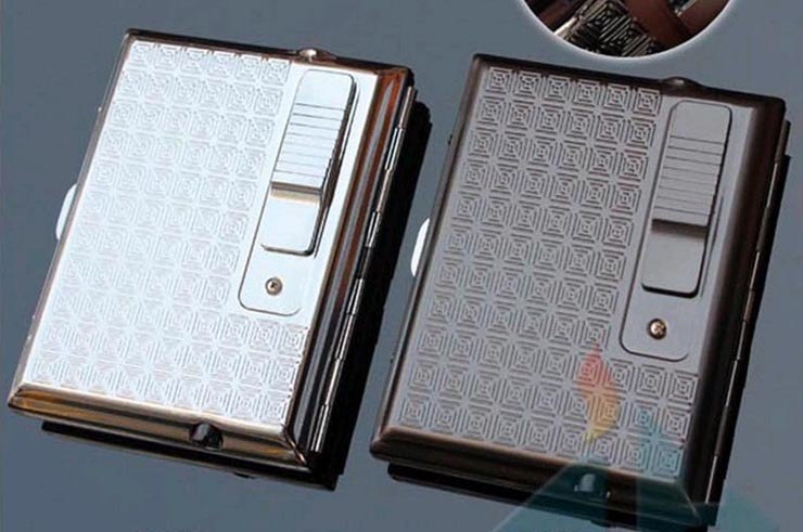USB Lighter cigarette case for 13 cigarettes pack cigarette case Lighter USB Lighter cigarette case for 13 cigarettes pack cigarette case Lighter